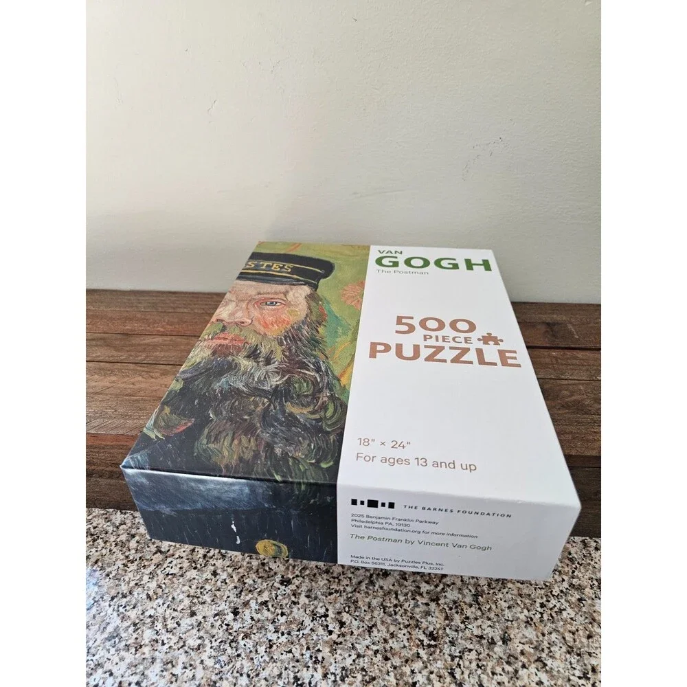 Vincent van Gogh The Postman Jigsaw Puzzle Barnes Foundation 500pcs complete